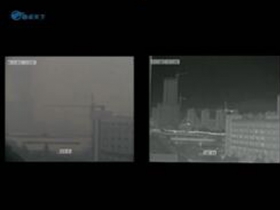 可見光與熱紅外透霧效果對(duì)比